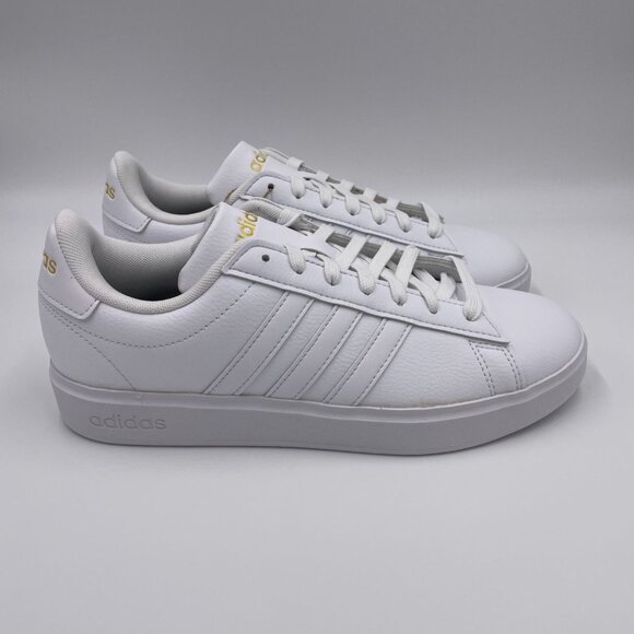 adidas Grand Court 2.0 White Women's Shoes - Picture 1 of 8